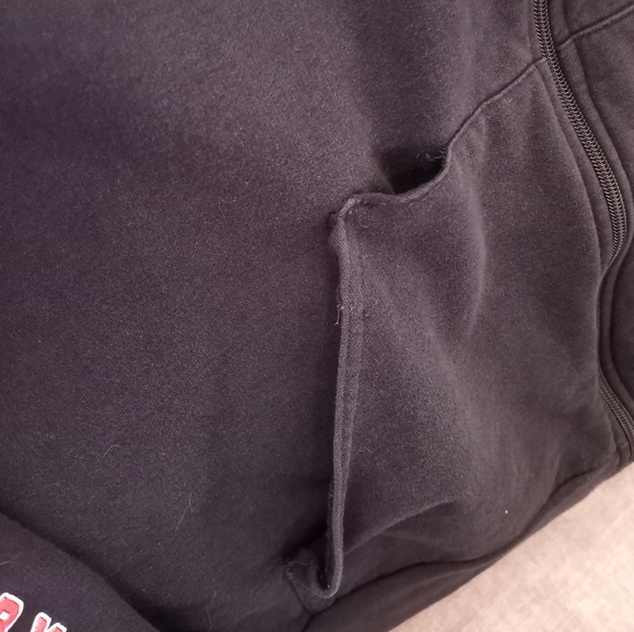 Vintage XL A Static Lullaby Butterfly In Ribcage Jogger Sweatshirt - Picture 4 of 7